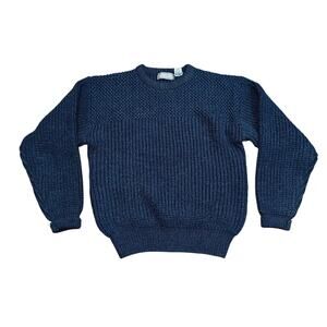 Vintage Loft & Brownstone Wool Blend Pullover Knit Sweater Mens Medium